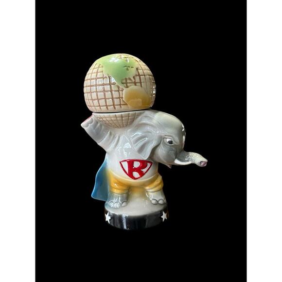 Vintage Jim Beam Republican elephant decanter bottle empty - Picture 1 of 10